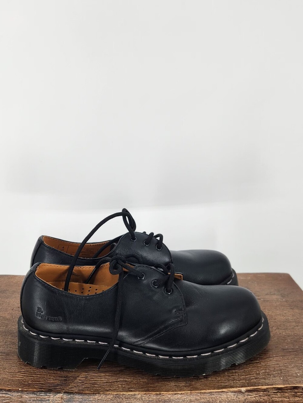DR MARTENS 1461 CONTRAST STITCH SMOOTH LEATHER OXFORD
